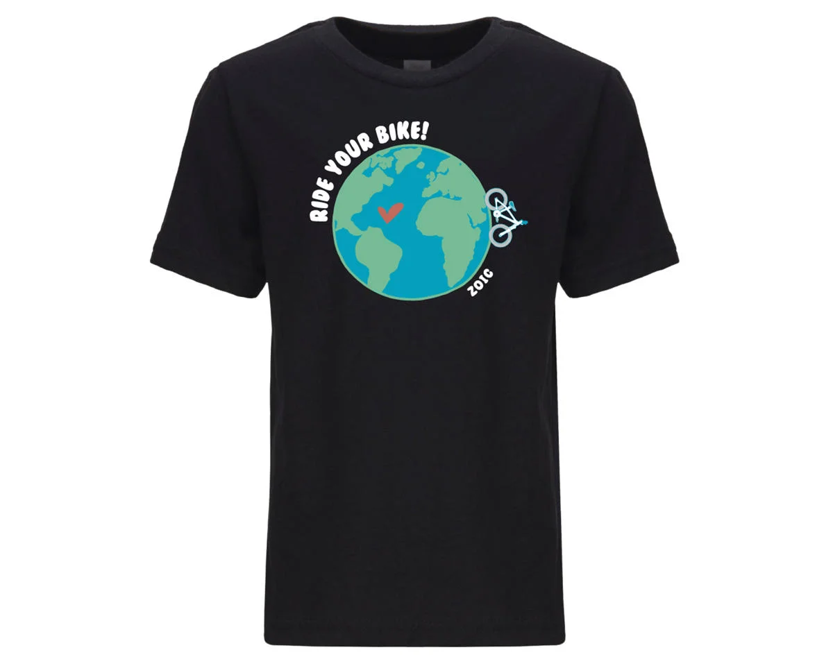 ZOIC Youth Ride Your Bike T-Shirt (Black) (Youth M)